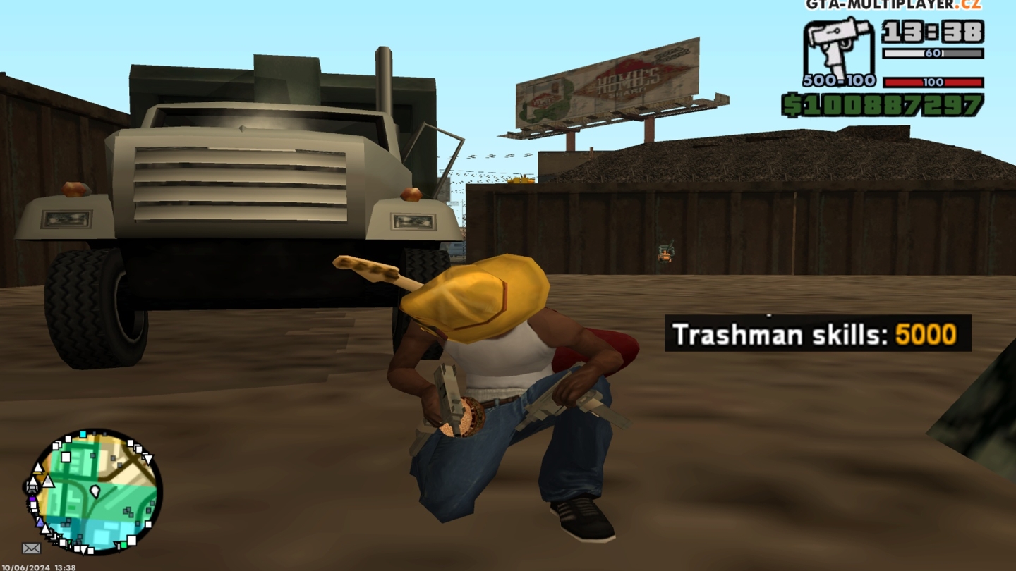 5000 trashman skills!