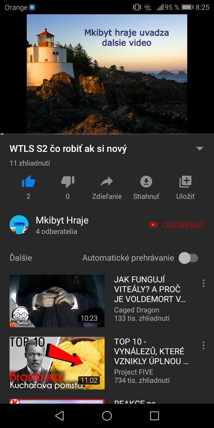 Moja nová serie s WTLS S2 