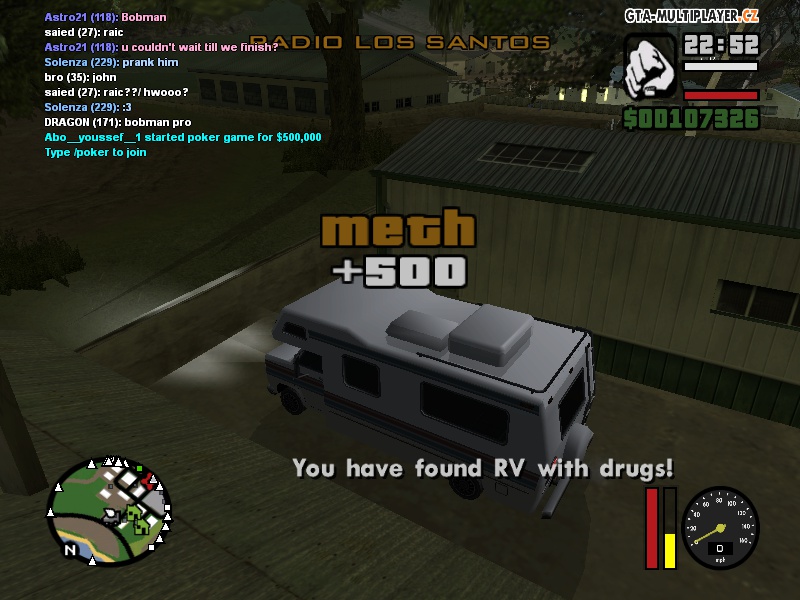 RV WITH drugs its Mine :)