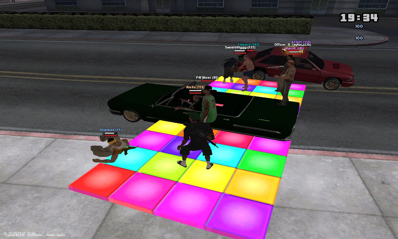 Auto-Mobile Dance Floor