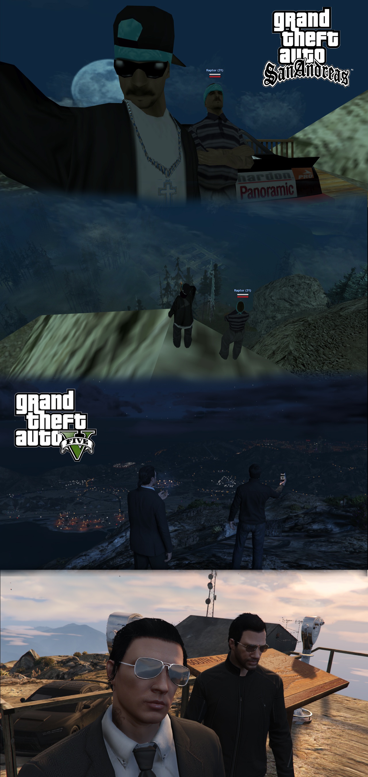 Mount Chiliad - GTA San Andreas & GTA V