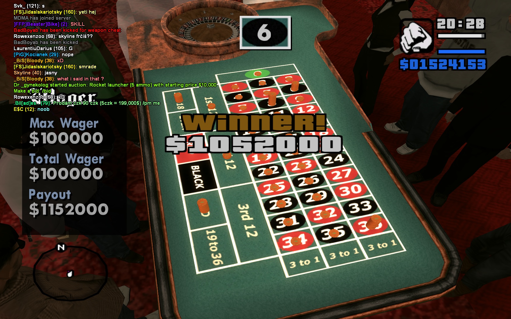 1M - Roulette win :D