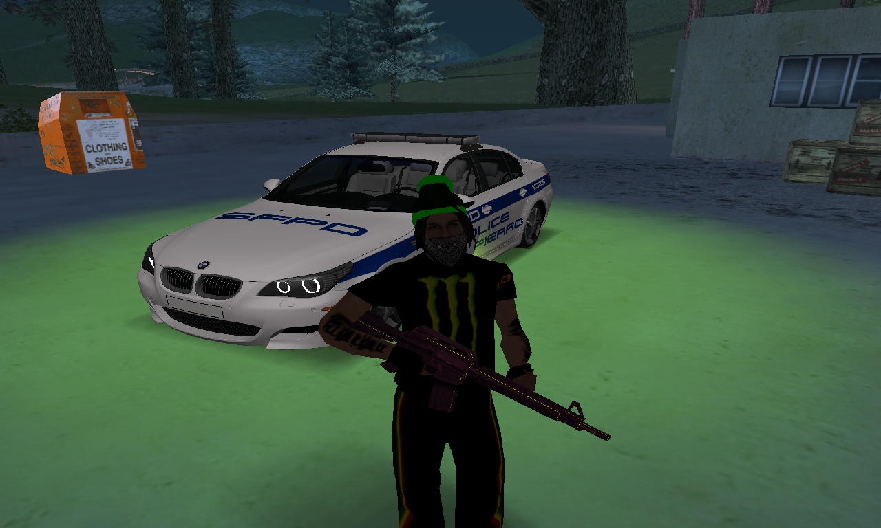 LSPD spec 229 (zelená) v modu bmw :-)