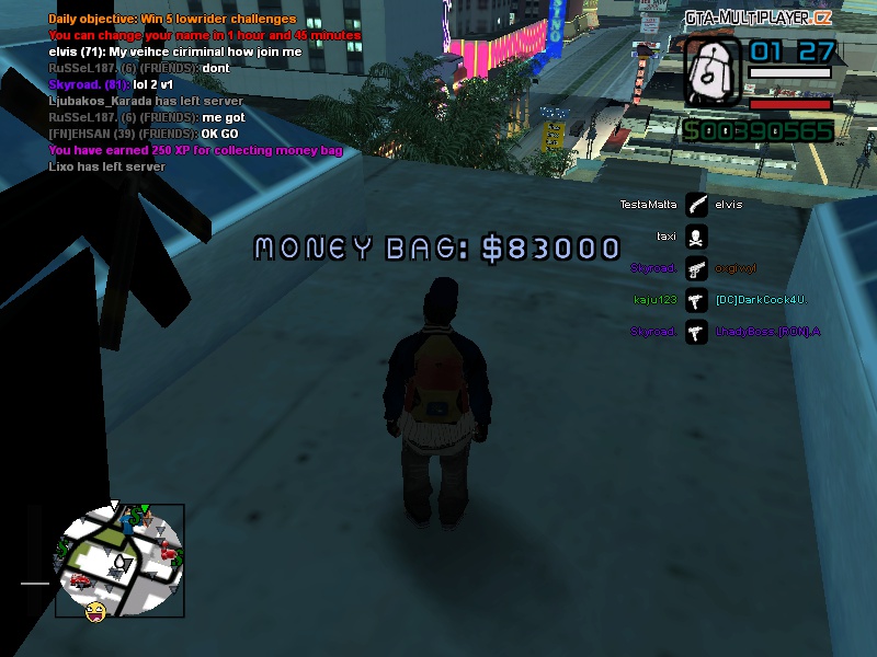 Moneybag at The Emerald Isle :D