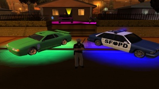 My cars with new house <3