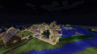 NPC vesnice v noci