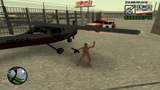 Random event hidden drug plane in San Andreas #4