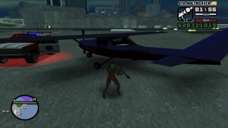 Random event hidden drug plane in San Andreas #5