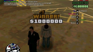 I've won 1 million dollars in a golf minigame :D