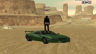 Chillin in desert Airfield on my Cheetah