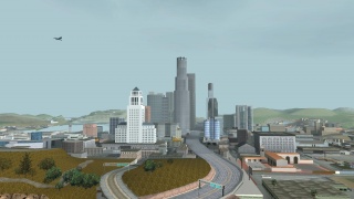 A view of Los Santos V2