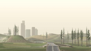 The borders of Los Santos and Las Venturas