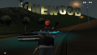 64 near of Vinewood Sign