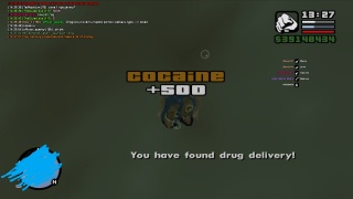 My first drug delivery on Server 1...after reaching /top 