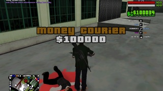 my first money courier XD