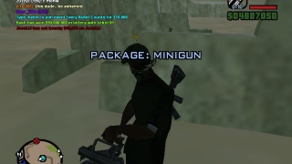 Miniguns from Package