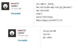 damn admins he comited suicide lmao