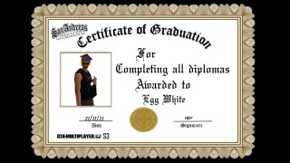 Certificate of graduation lol