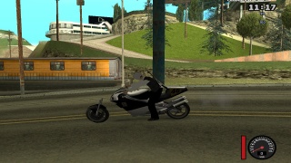 A little motorcycling in Los Santos, but something is wrong ..... 