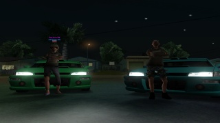 Fotka s Drasixem v Grove Street!