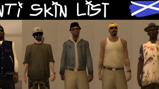 List of Skins that i used Throughout WTLS