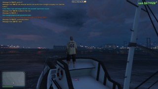 View of Los santos from the water