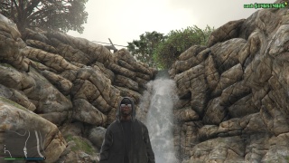 beautiful waterfall place