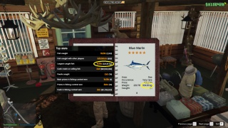 Largest fish possible caught in FiveM2