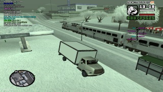 WTLS Snow Mod: Train on Road in WTLS