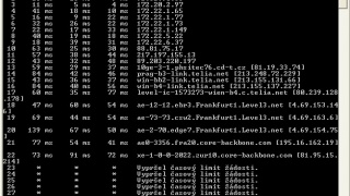 Traceroute ke dni 13.2.2014