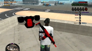 JetPack skin. Black And Red