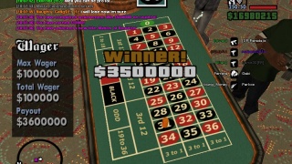 Won 3.5M again In Casino Ouujee <3