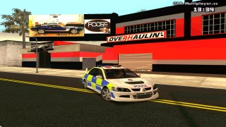 Mitsubishi Lancer Evo IX - Police car