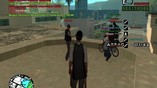 grove street member in one terratory