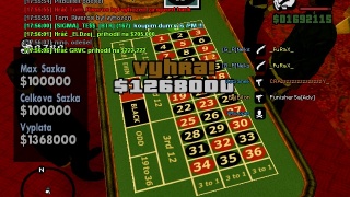 ruleta výhra $1268000 (Druhý krát)