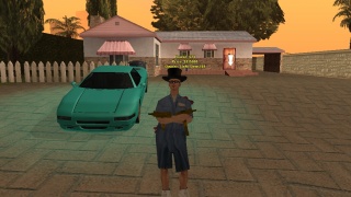 With my house and FT car