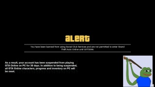 GTA:O ban #FeelsBadMan