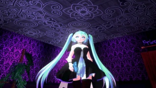 Miku at Strip Club