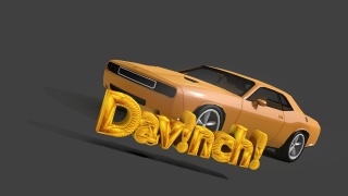 Dodge Challanger Model For GTA-Sa | By Me 