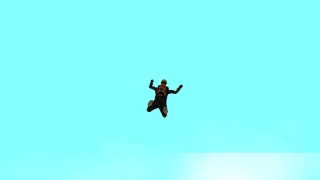 Sky Diving from Ammunition Los Santos