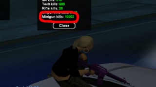 10 000 kills with Minigun - I am coming for u dann :* 