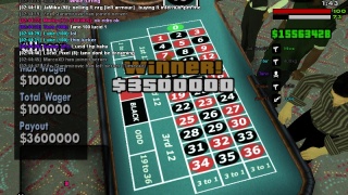 Won 3500000 on 10!