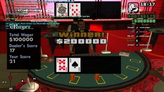 5 times in a row blackjack :D  from 100k to 1m