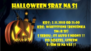 Halloween sraz na S1...