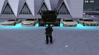 My carpark + Snow Mod