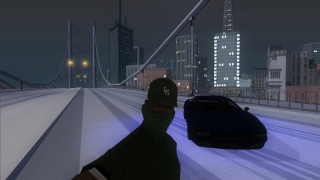 Snow has arrived to San Andreas