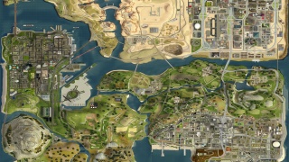 COOL MAP FOR GTA SA